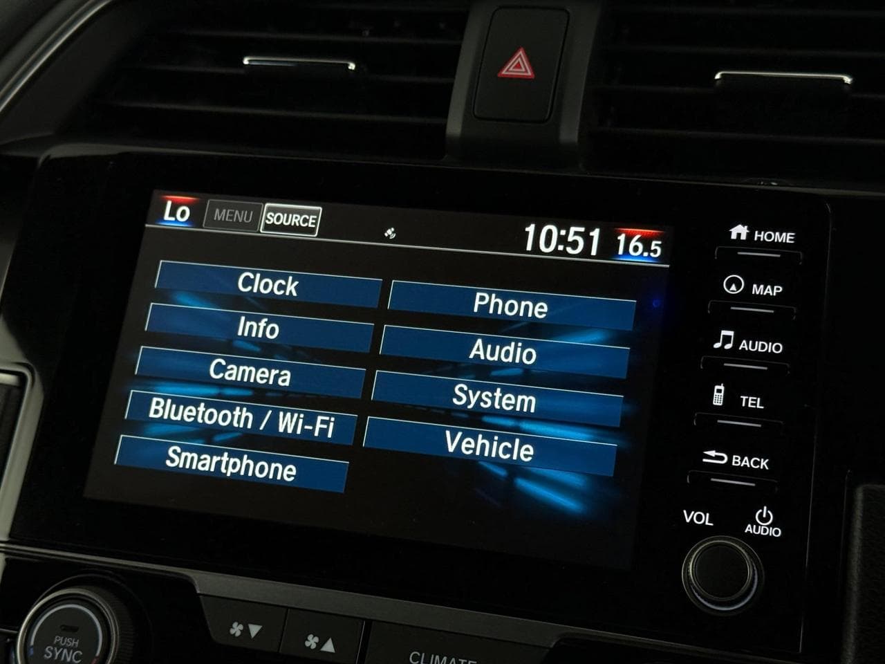HONDA Civic thumbnail Infotainment System