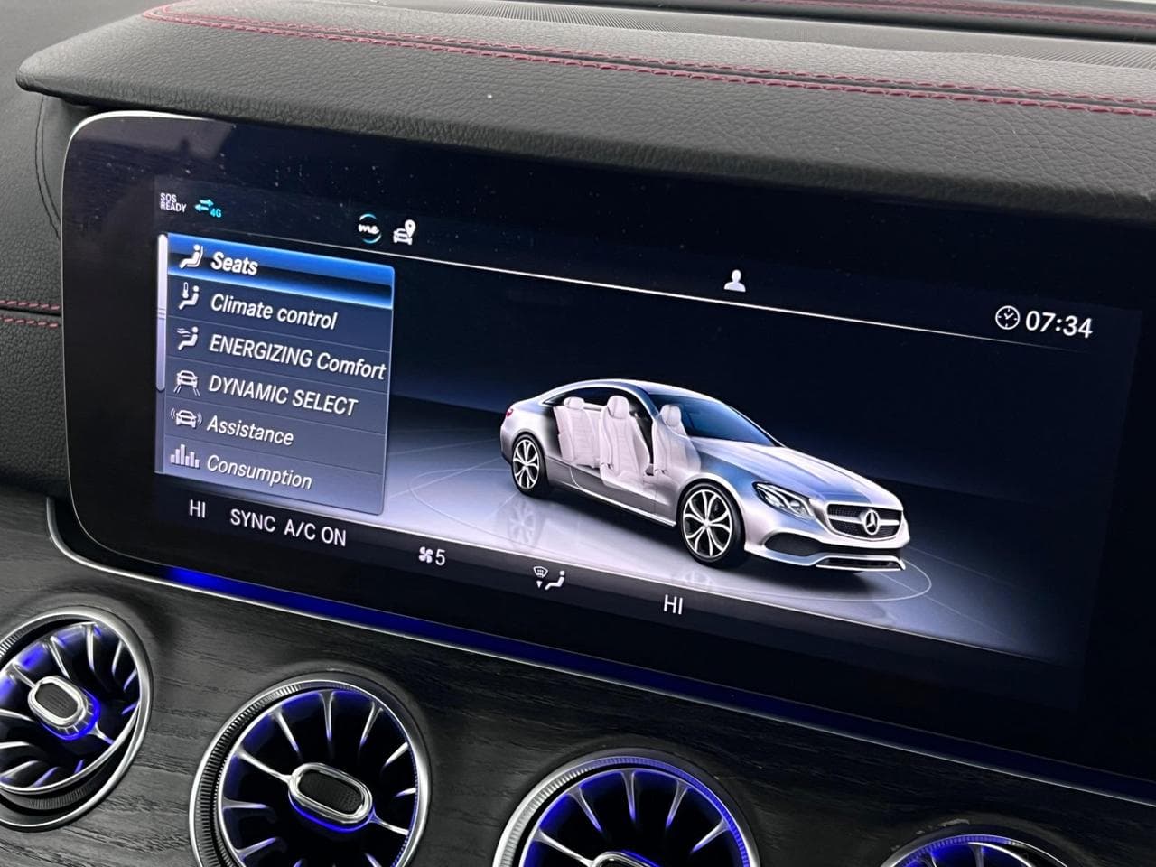 MERCEDES-BENZ E-Class thumbnail Infotainment System