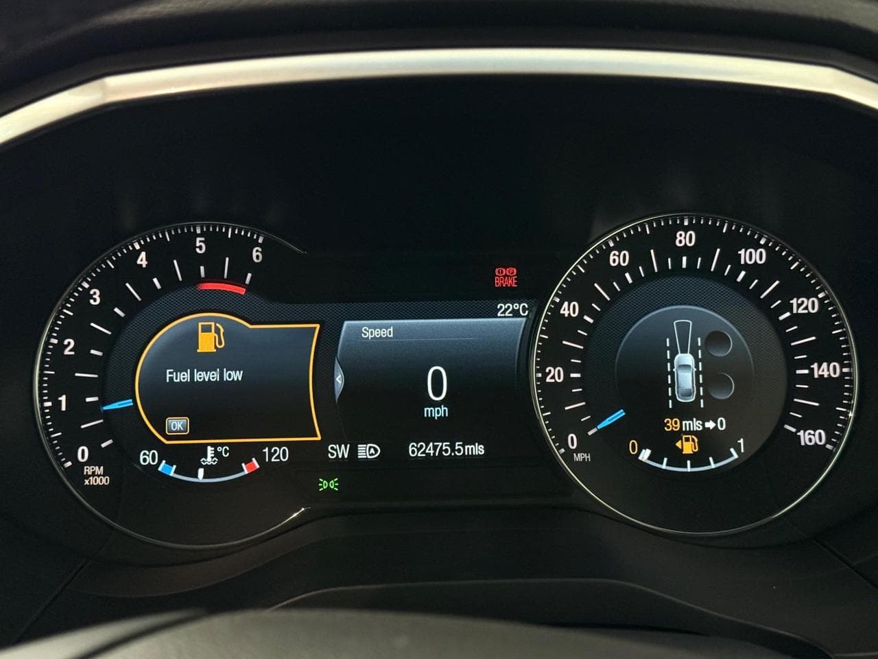 FORD Edge thumbnail Driver Instruments