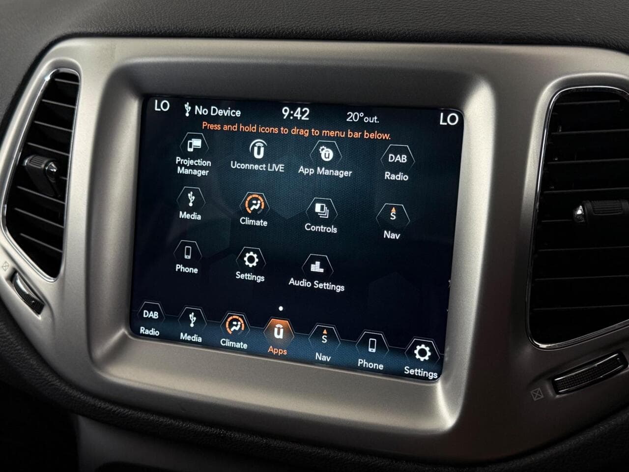 JEEP COMPASS thumbnail Infotainment System