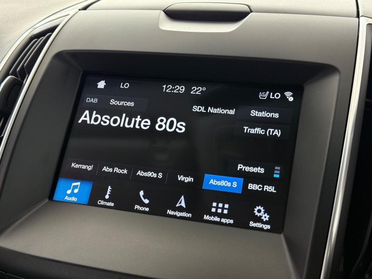 FORD Edge thumbnail Infotainment System