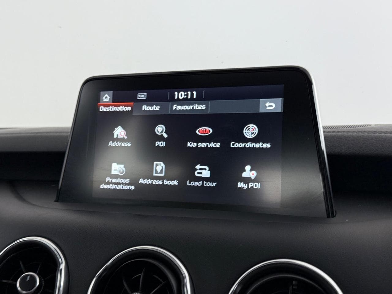 Kia Stinger thumbnail Infotainment System