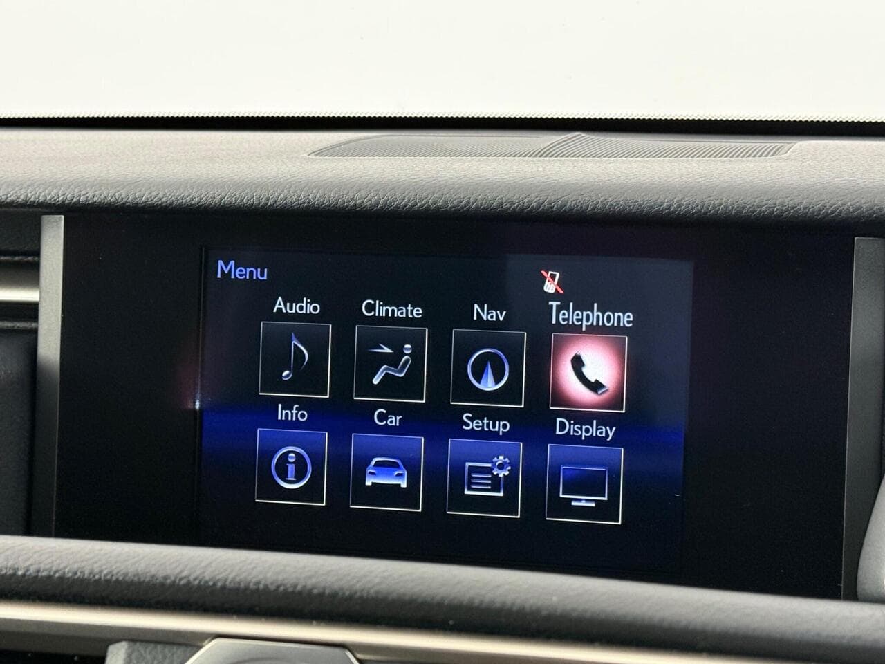 LEXUS RC thumbnail Infotainment System