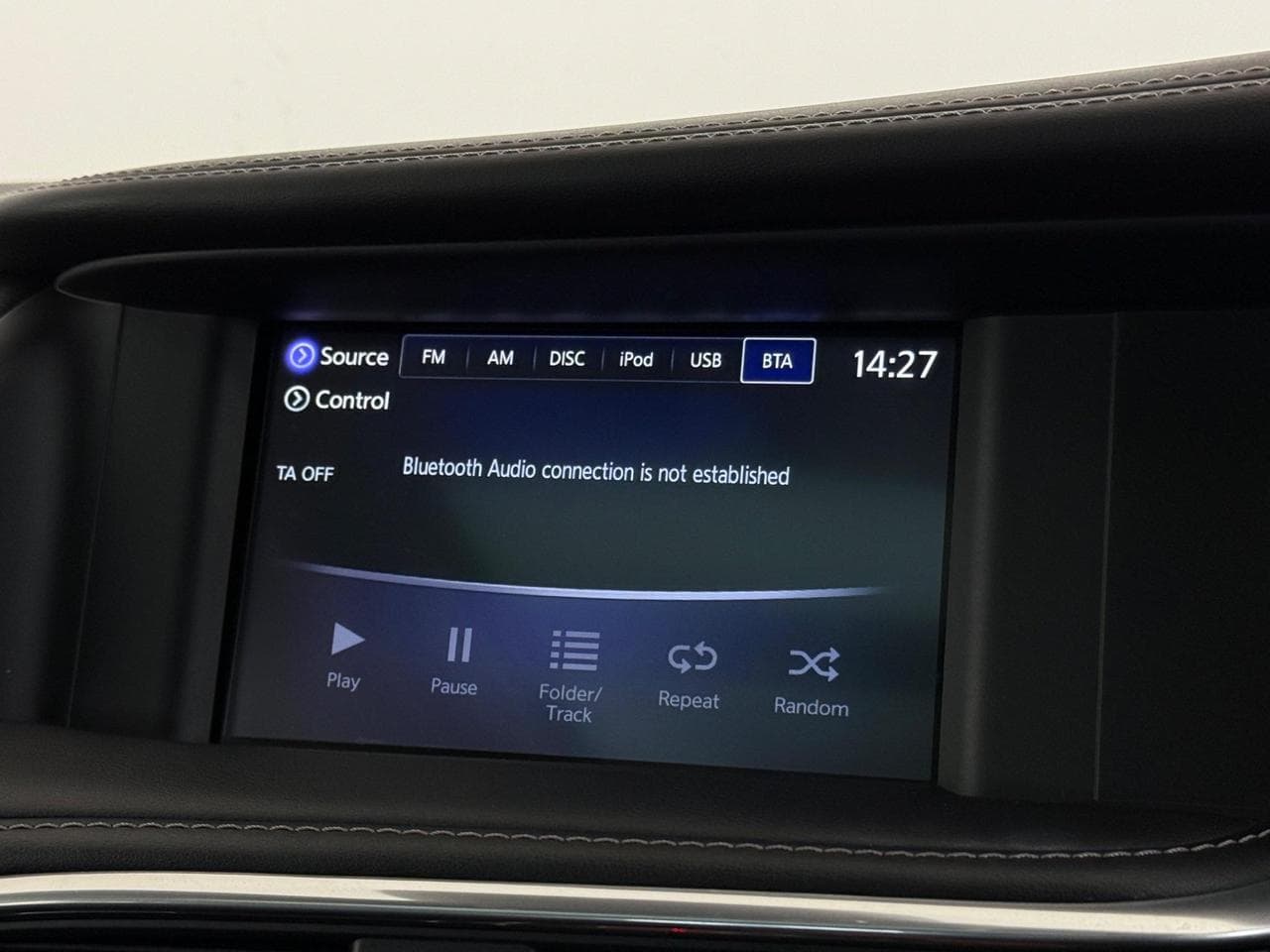 INFINITI Q30 thumbnail Infotainment System