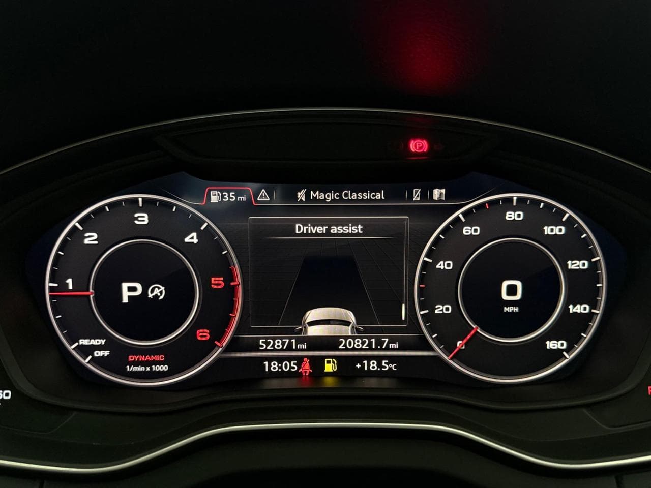 AUDI Q5 thumbnail Driver Instruments