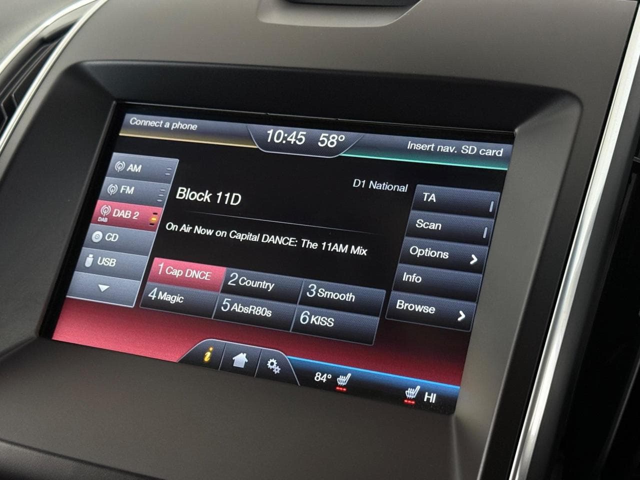 FORD Edge thumbnail Infotainment System
