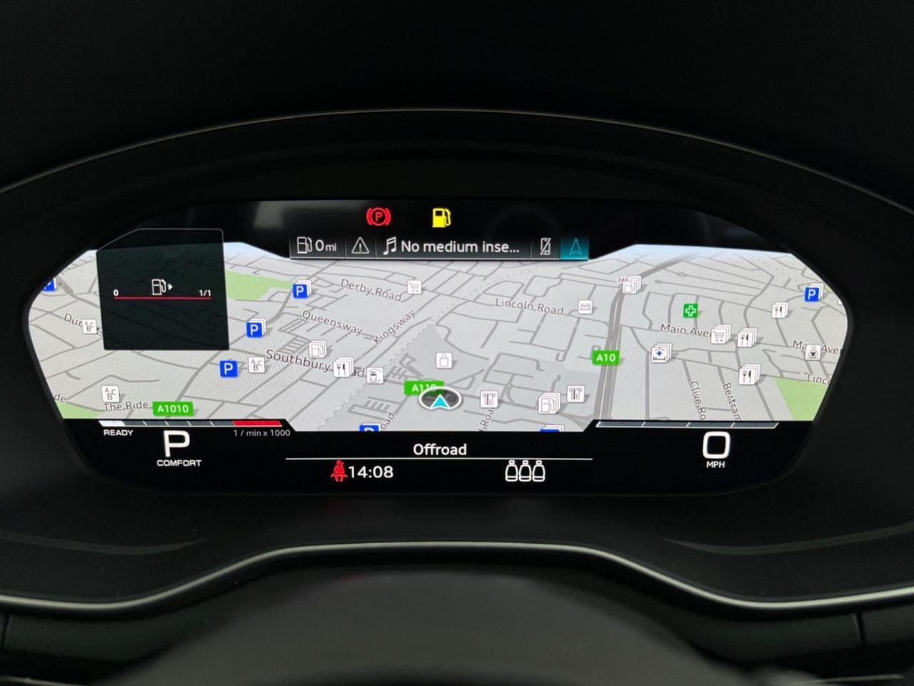 AUDI A4 thumbnail Driver Instruments