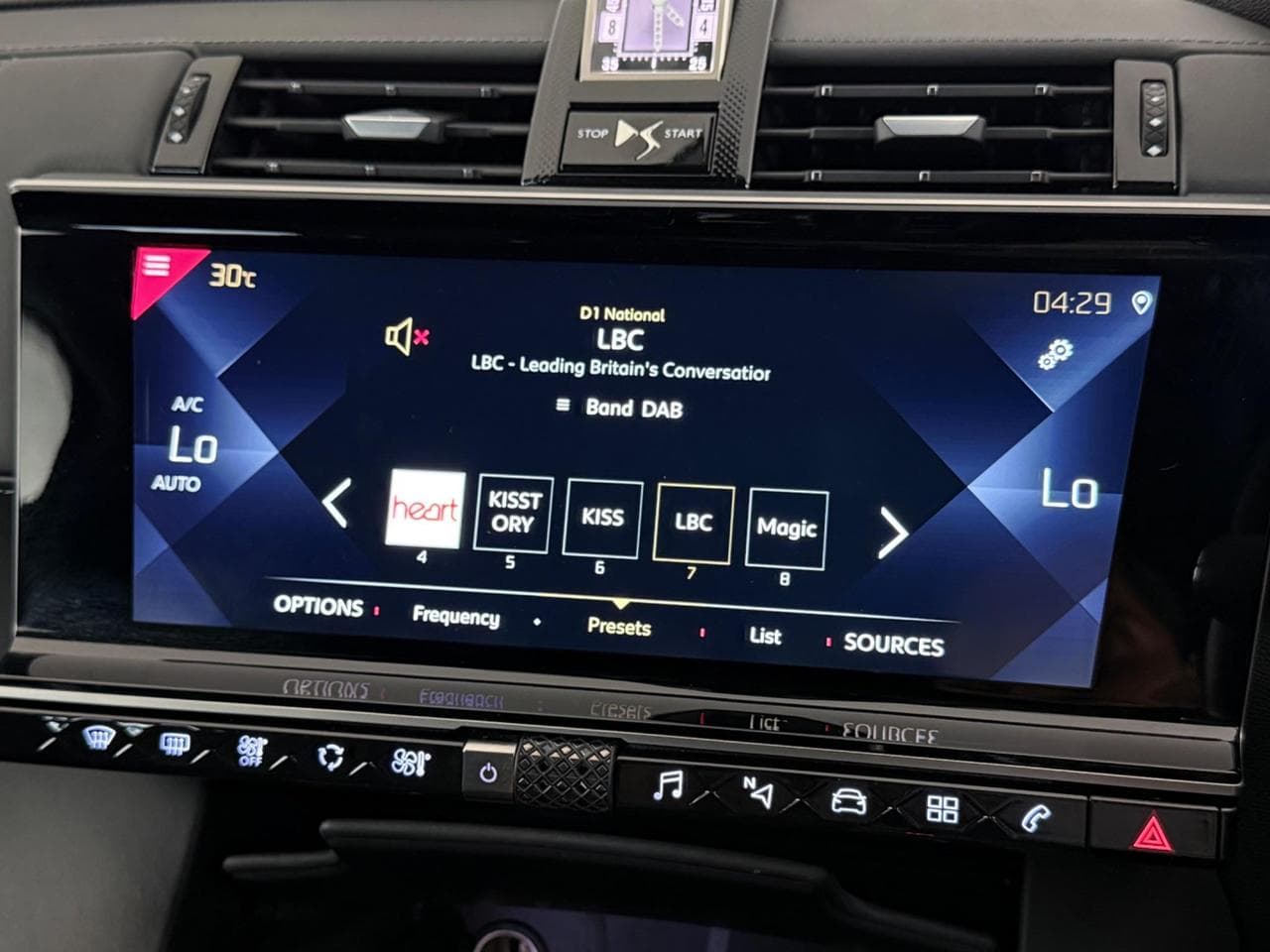 DS 7 Crossback thumbnail Infotainment System