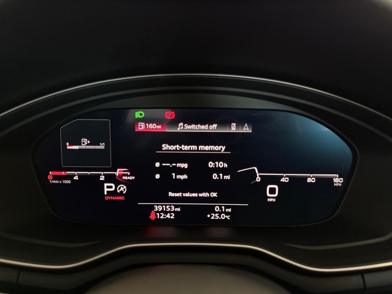 AUDI A4 thumbnail Driver Instruments