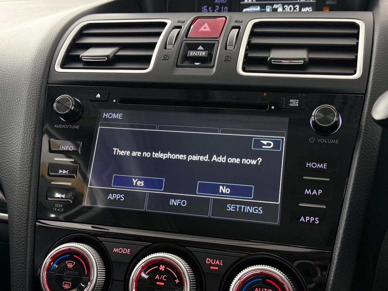 SUBARU Forester thumbnail Infotainment System