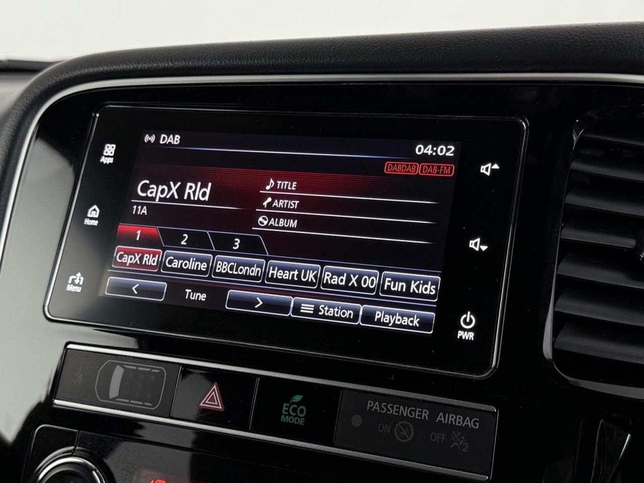 MITSUBISHI OUTLANDER thumbnail Infotainment System