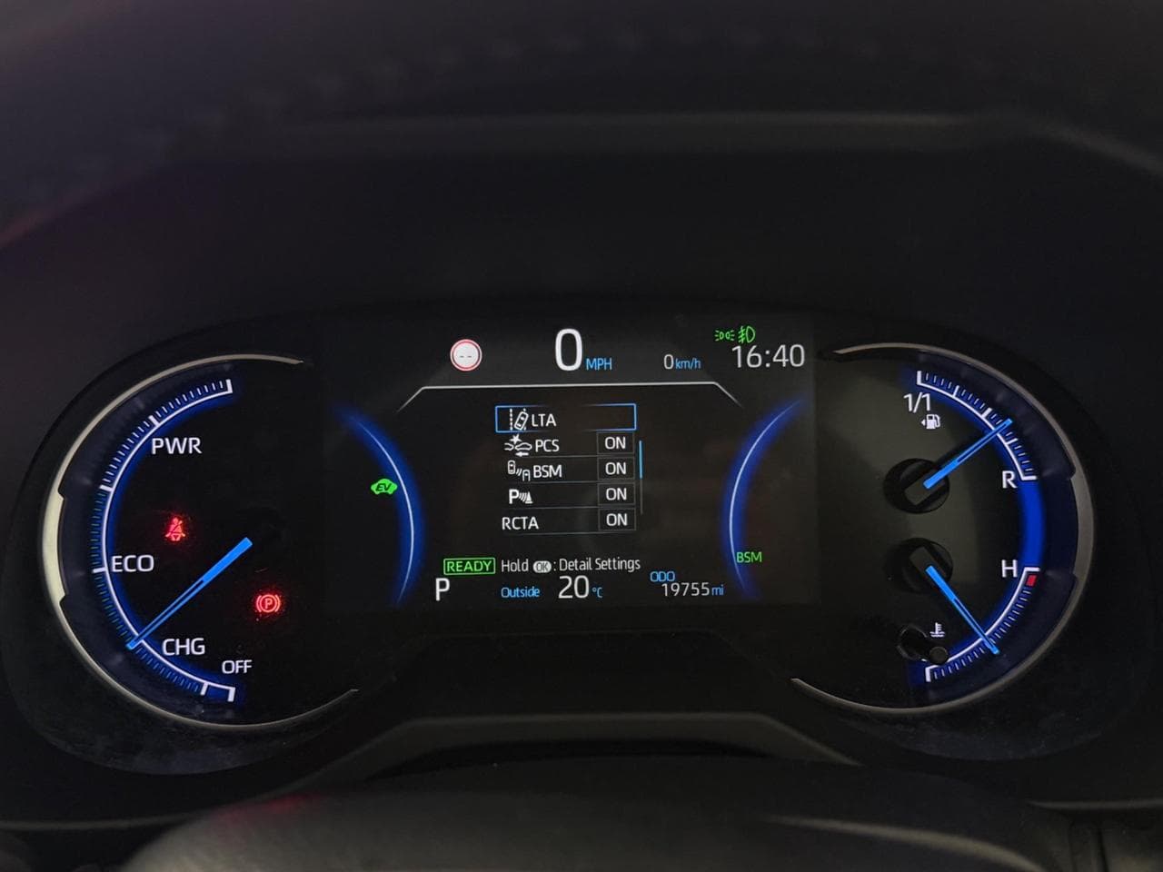 TOYOTA RAV4 thumbnail Driver Instruments
