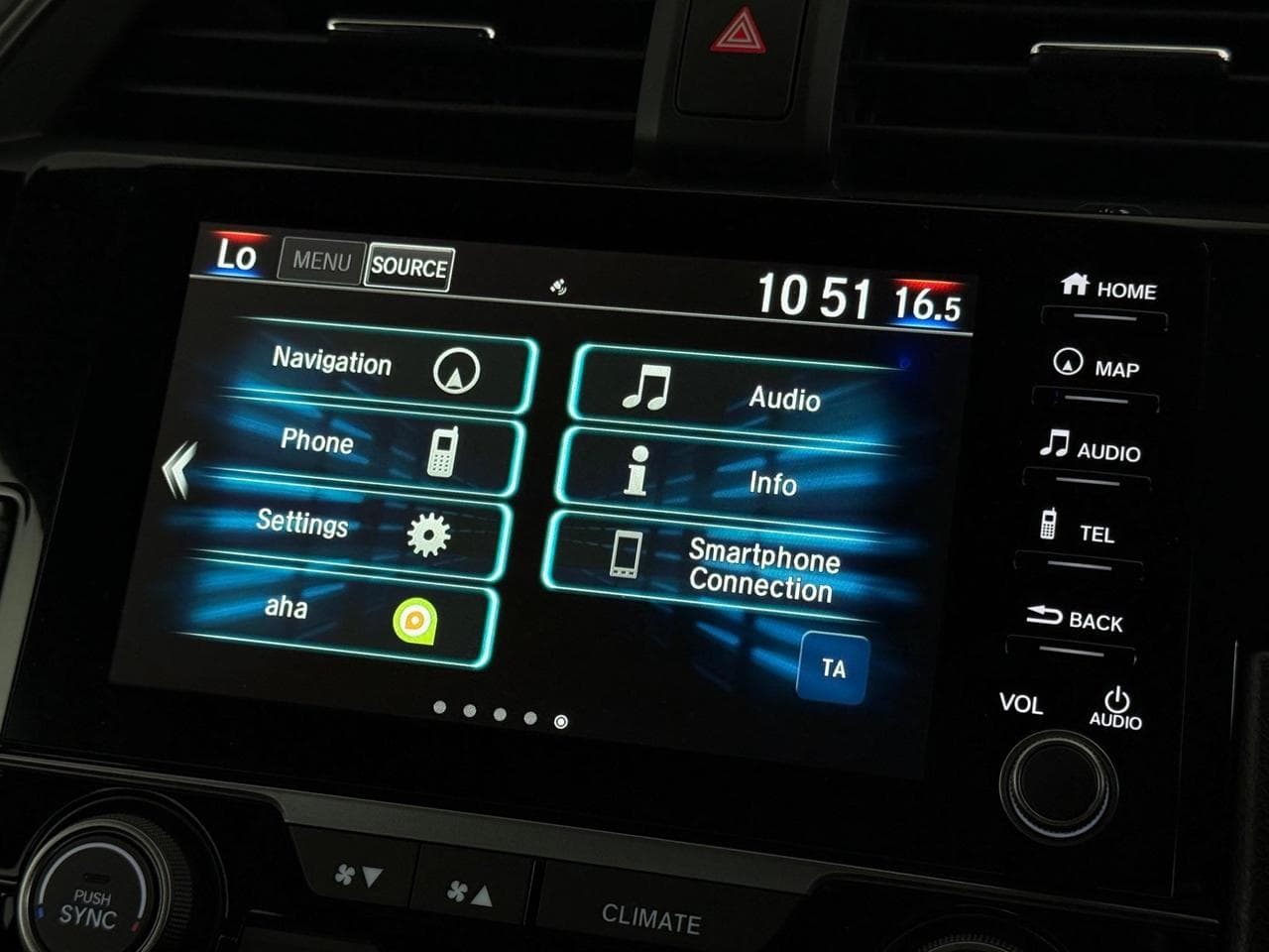 HONDA Civic thumbnail Infotainment System