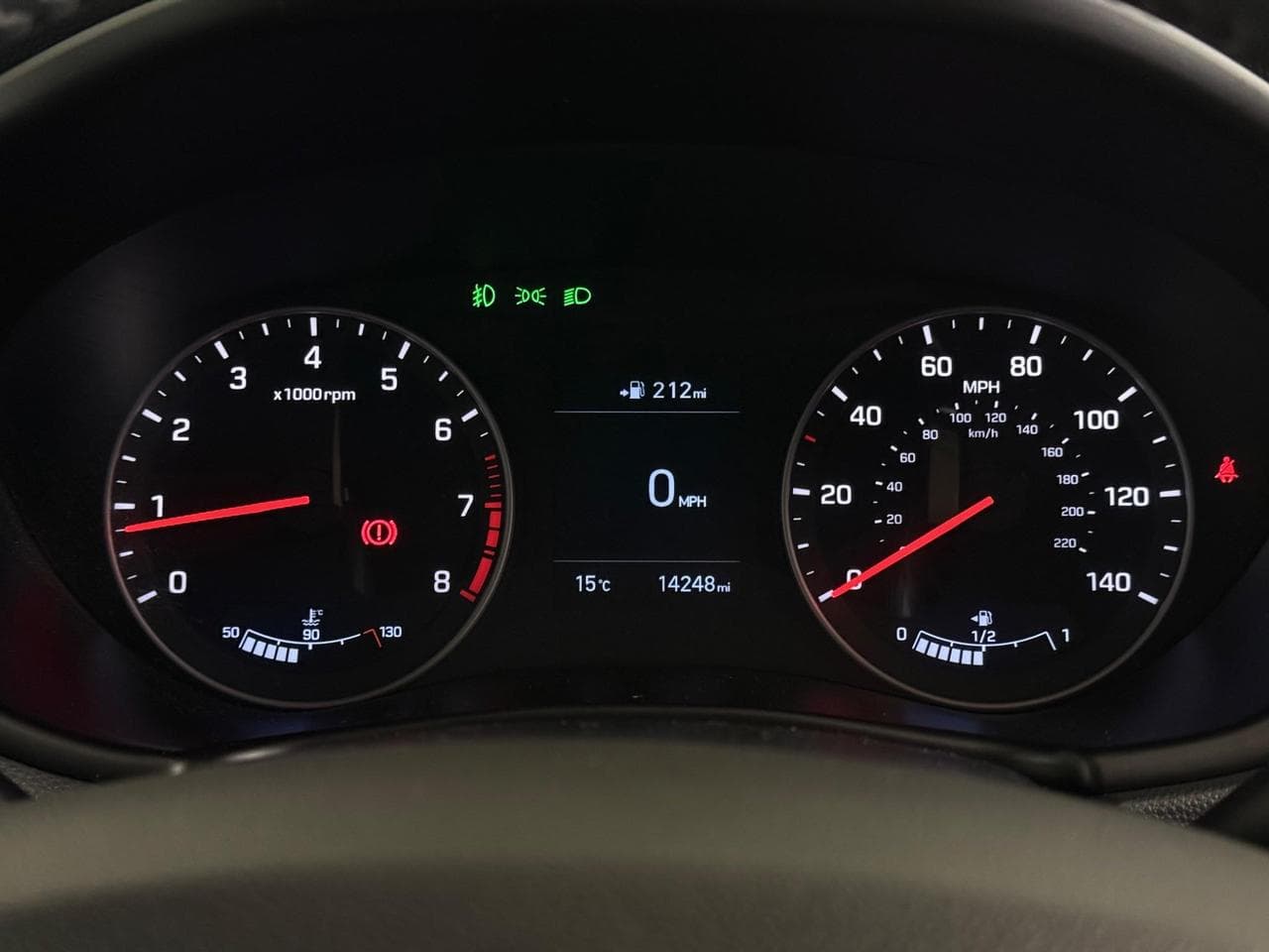 HYUNDAI i20 thumbnail Driver Instruments