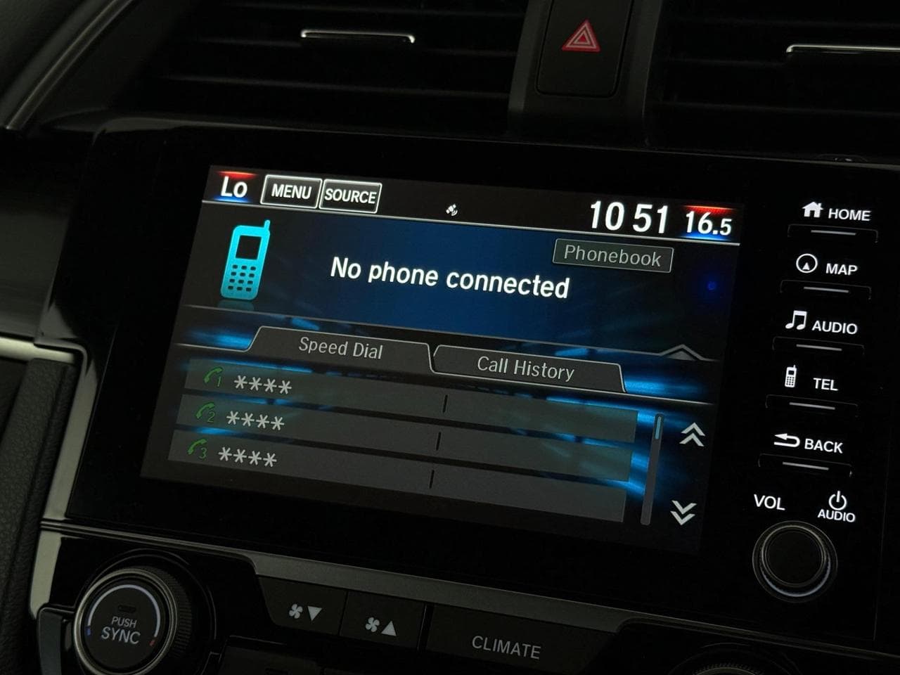 HONDA Civic thumbnail Infotainment System