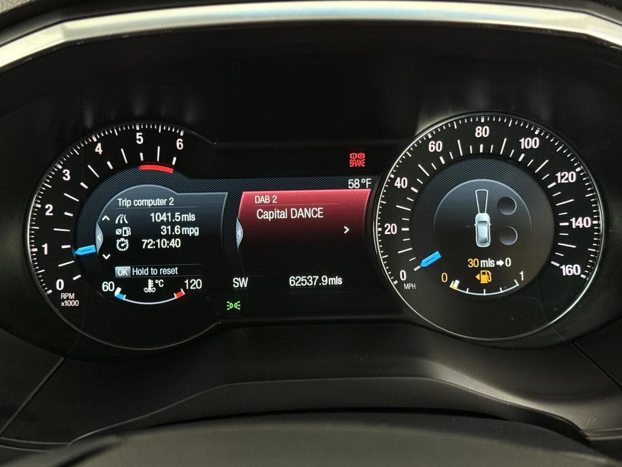 FORD Edge thumbnail Driver Instruments