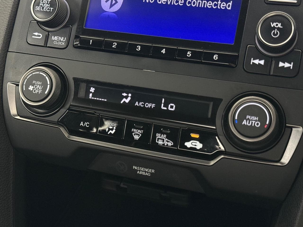 Honda Civic thumbnail Misc Controls