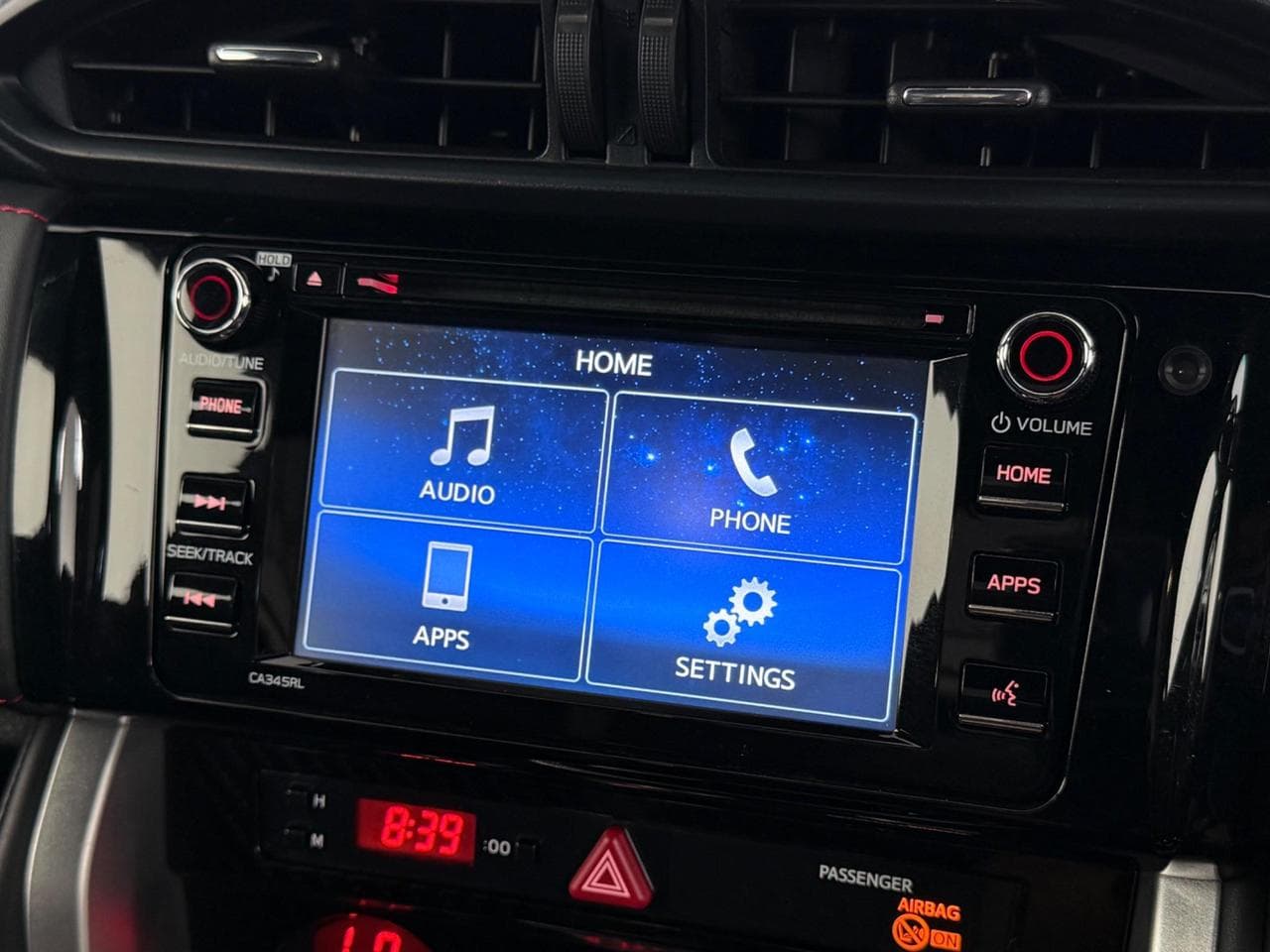 SUBARU BRZ thumbnail Infotainment System