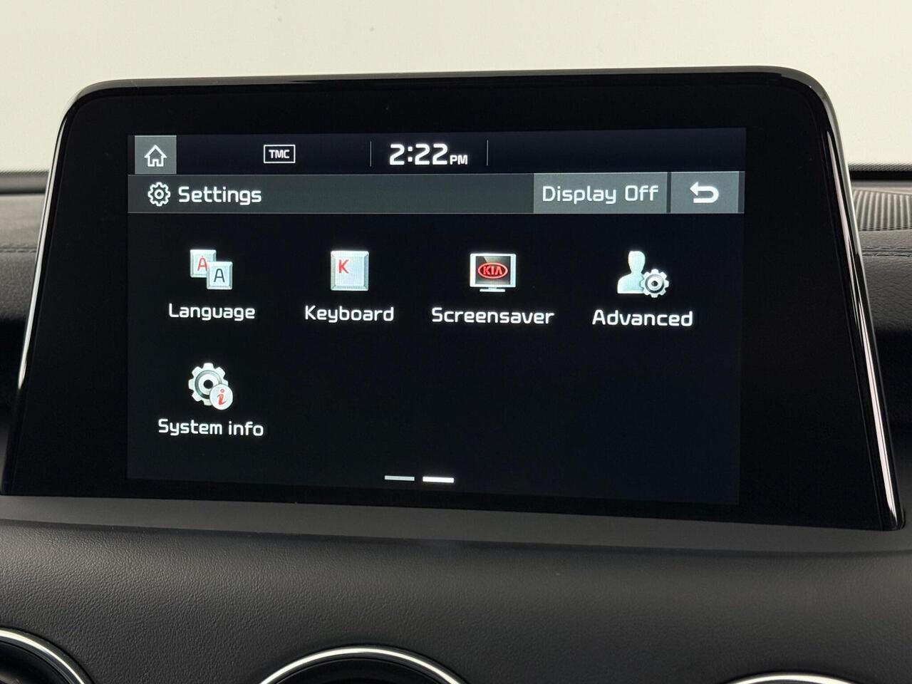 KIA Stinger thumbnail Infotainment System