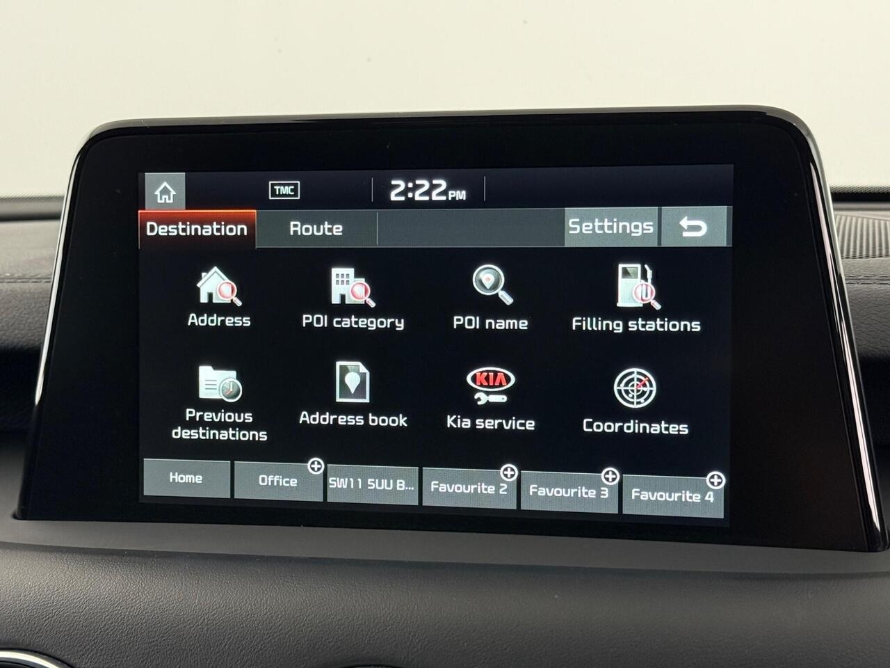KIA Stinger thumbnail Infotainment System